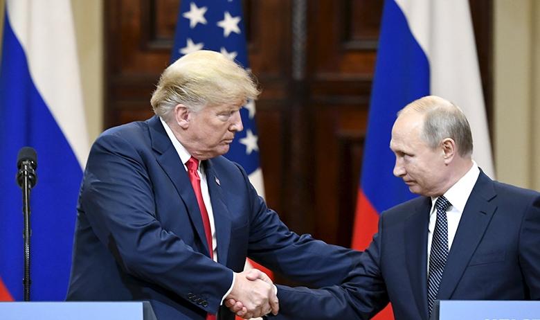 Дональд Трамп и Владимир Путин