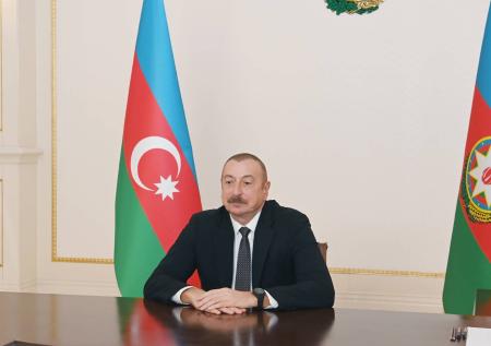 Алиев призвал к справедливому применению международного права