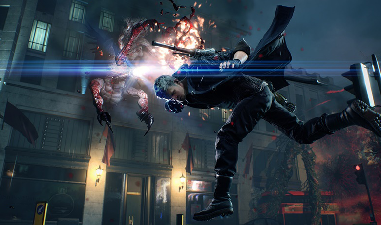 Скриншот из игры Devil May Cry 5