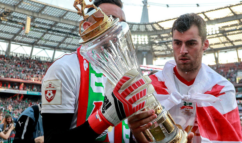 Грузинский защитник «Локомотива» Соломон Кверквелия