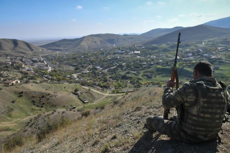 Военнослужащий азербайджанской армии