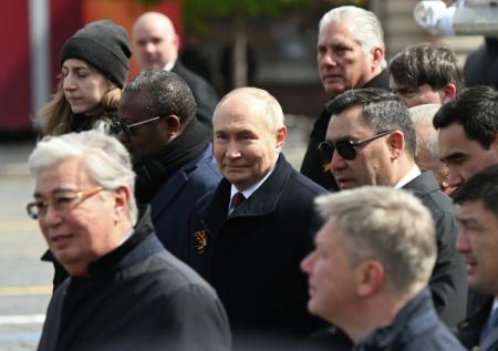 Шпиц Лукашенко, бойцы СВО, речь Путина: самые яркие моменты парада Победы