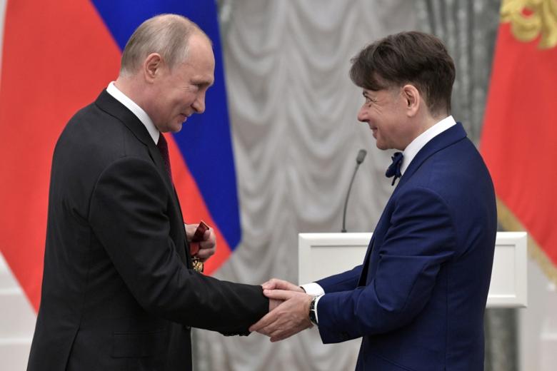 23 мая 2019. Владимир Путин и модельер Валентин Юдашкин