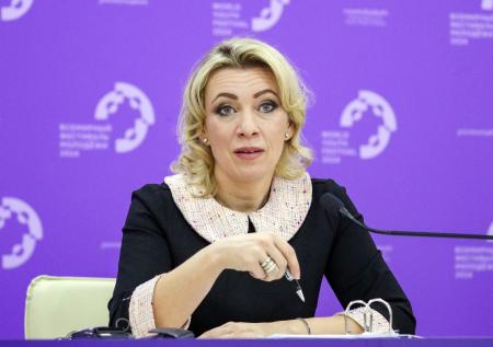 Захарова рассказала о чудовищном коллапсе западной идеологии
