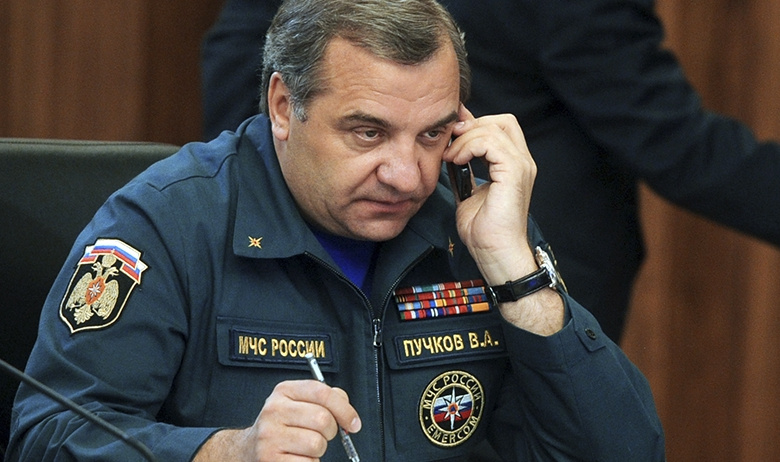 Глава МЧС Владимир Пучков