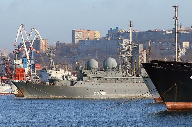 Корабль «Курилы» проекта «Вишня»