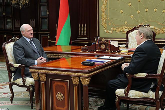Александр Лукашенко и Валентин Сукало