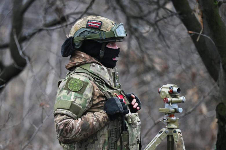 Военнослужащий ВС РФ в зоне СВО