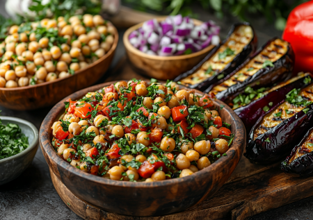 Баночка нута и баклажан — вкуснее салата вы не ели! Хит весеннего похудения