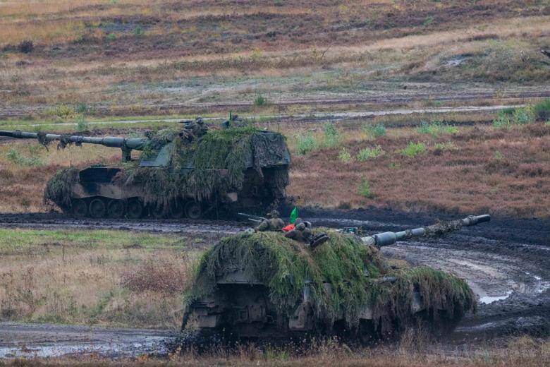 Немецкая самоходная артиллерийская установка PzH 2000