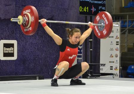 Соболь принесла РФ первую медаль чемпионата Европы по тяжёлой атлетике