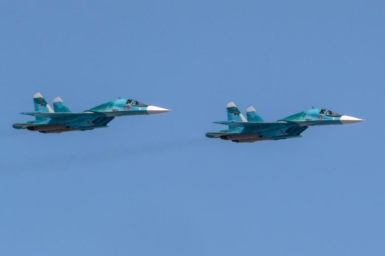 Фронтовые бомбардировщики Су-34