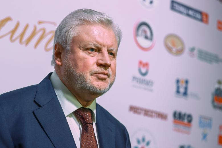 Председатель партии «Справедливая Россия — За правду» Сергей Миронов 