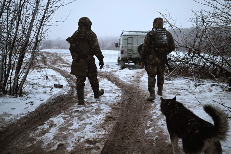Российские военнослужащие в зоне СВО