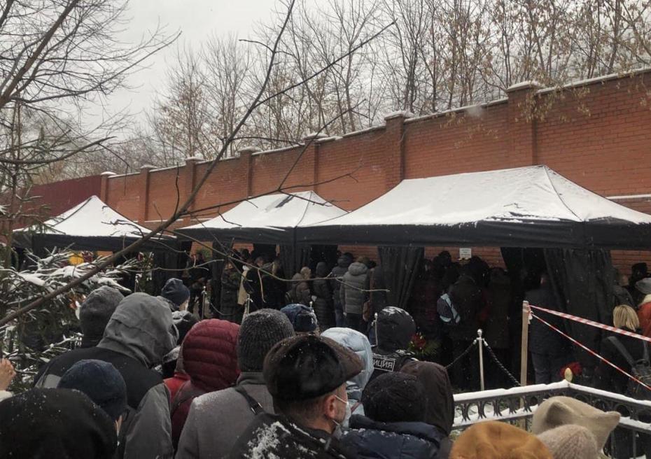 Церемония прощания с народным артистом России, певцом Александром Градским