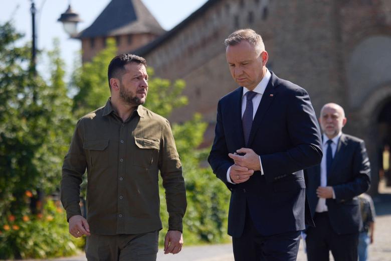 Владимир Зеленский и Анджей Дуда