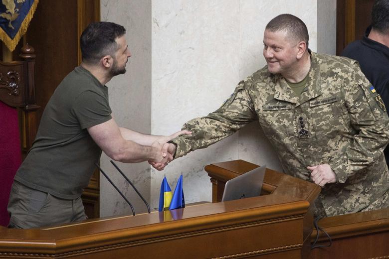 Владимир Зеленский и Валерий Залужный