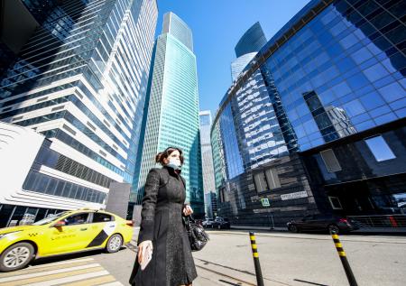 В Москве индекс самоизоляции упал до рекордно низкого уровня