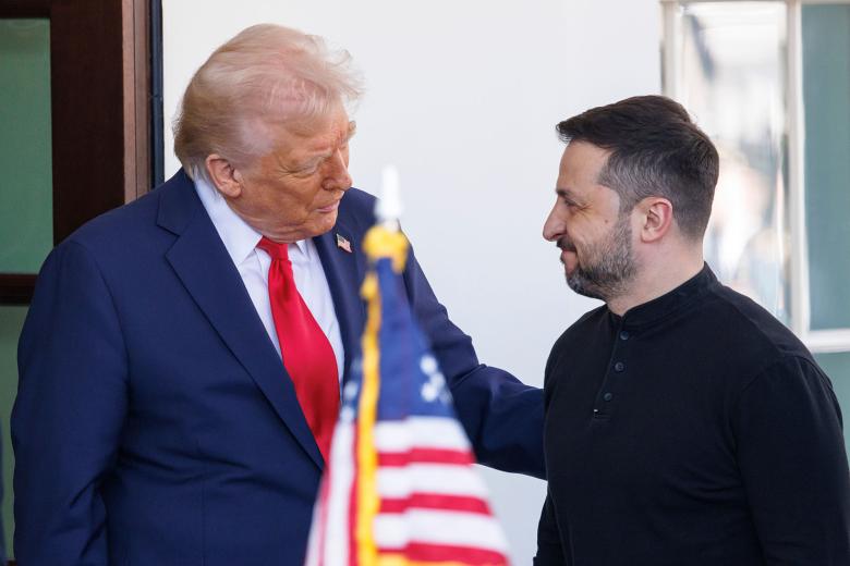 Дональд Трамп и Владимир Зеленский