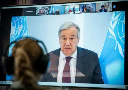 Генсек ООН надеется на проведение саммита пятёрки Совбеза