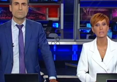 Новости на «Рустави 2» были прерваны заявлением ведущих об увольнении