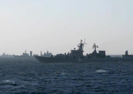 В Аравийском море прошло совместное российско-китайское военное учение