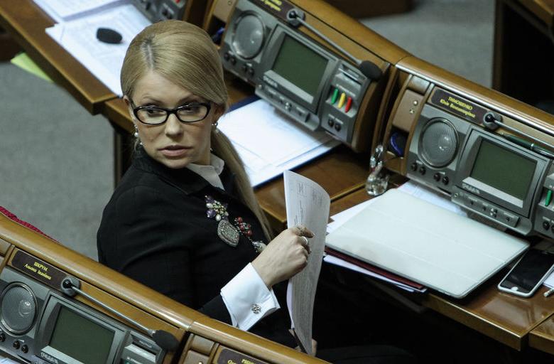 Лидер партии «Батькивщина» Юлия Тимошенко