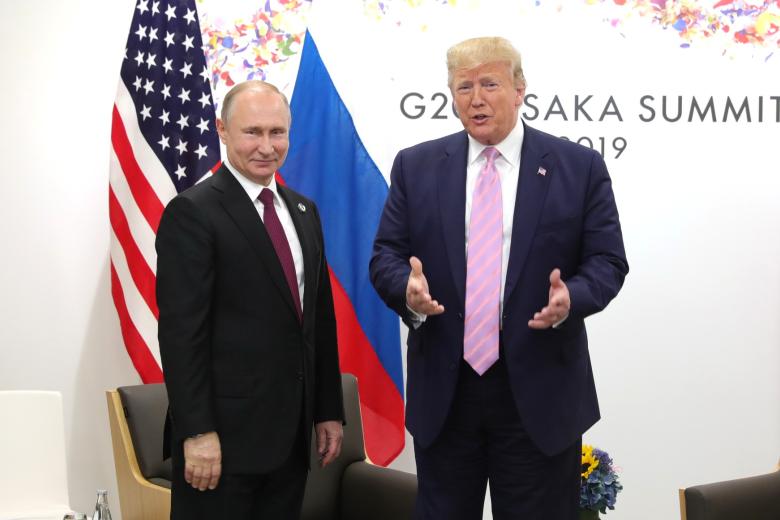 Владимир Путин и Дональд Трамп