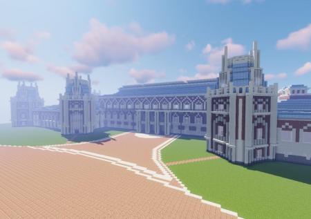 В Minecraft появится копия Царицынского дворца