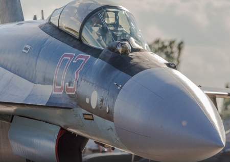 Экипажи Су-35С прикрыли тылы подразделениям в курском приграничье