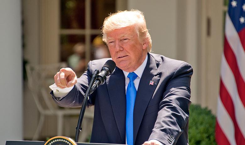 Президент США Дональд Трамп
