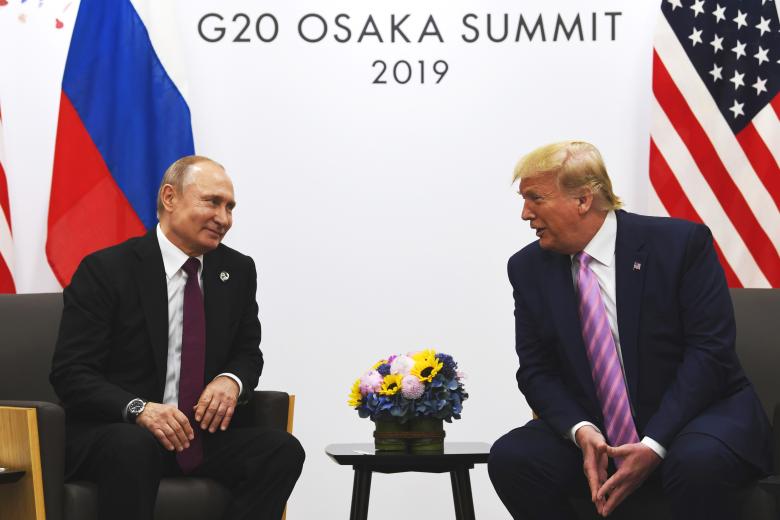 Владимир Путин и Дональд Трамп