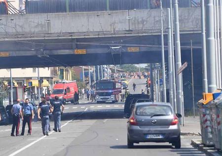 Число пострадавших от взрыва в Италии возросло до 84