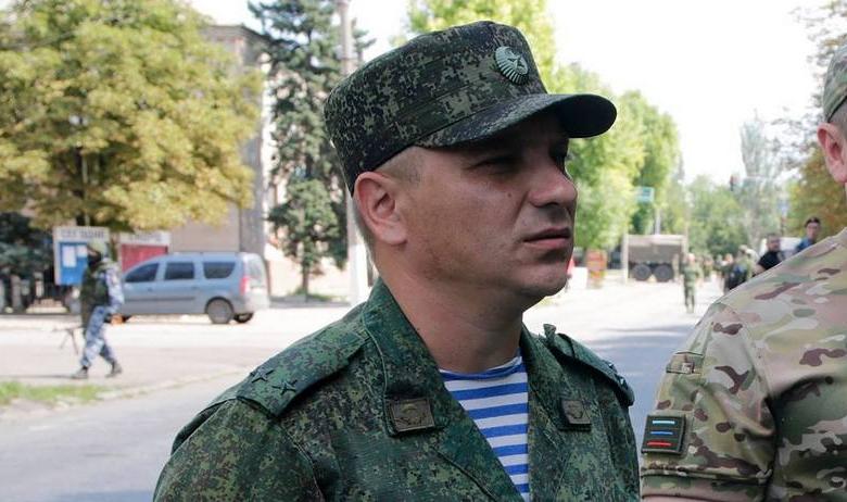 Представитель Народной милиции самопровозглашённой Луганской народной республики Андрей Марочко