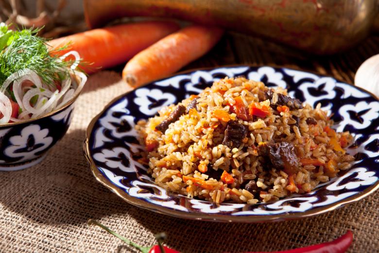 Плов с бараньим жиром