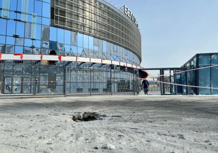 Спортивная арена повреждена при обстреле Белгорода 