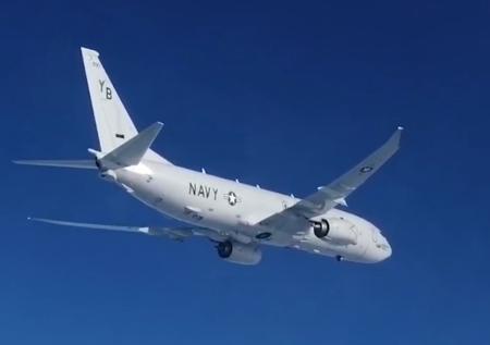 Истребитель ВКС России сопроводил над Чёрным морем самолёт-разведчик США