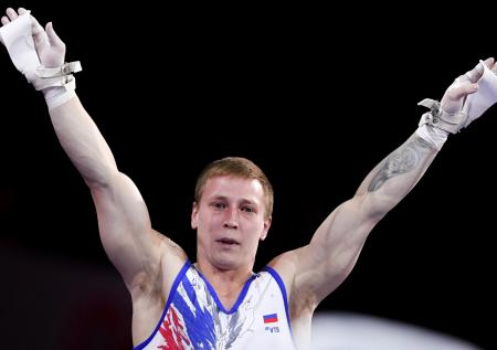 Гимнаст Аблязин занял первое место в чемпионате России