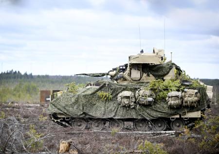 В БМП Bradley нашли секретную карту армии США