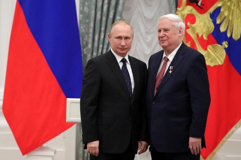 Владимир Путин и Николай Рыжков