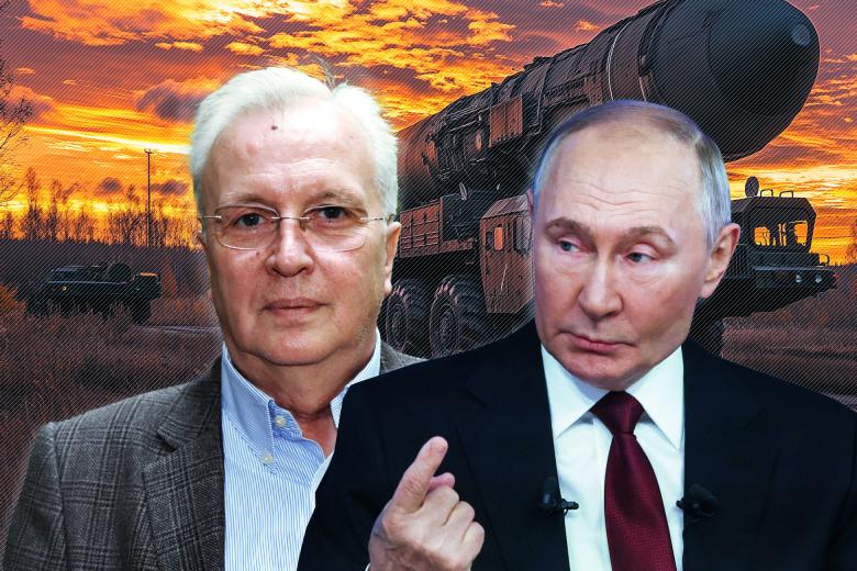 Александр Милокостый и Владимир Путин