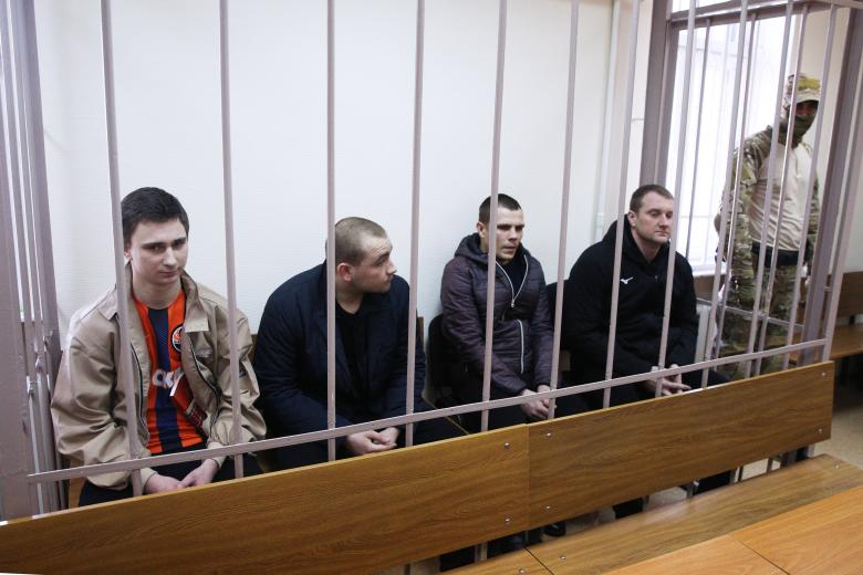 Рассмотрение в Лефортовском районном суде Москвы апелляционной жалобы на продление ареста украинским морякам, задержанным в Керченском проливе