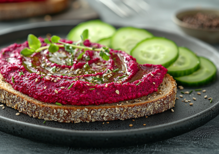 Намазка с запеченной свеклой и грецкими орехами! Полезная и вкусная закуска