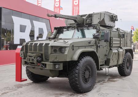 Украина представила аналог российского бронеавтомобиля «Тайфун»