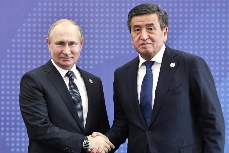 Владимир Путин и Сооронбай Жээнбеков
