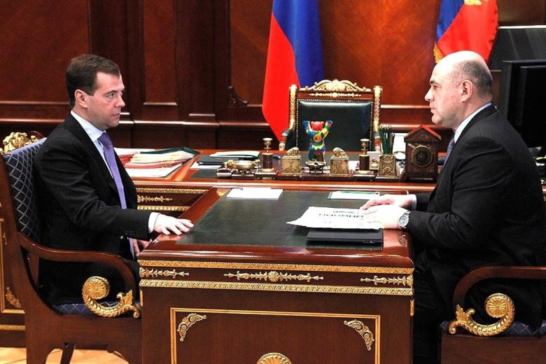 Дмитрий Медведев и Михаил Мишустин