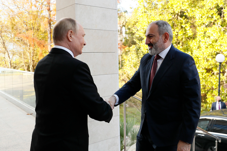 Владимир Путин, Никол Пашинян