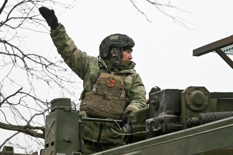Военнослужащий ВС РФ в зоне СВО 