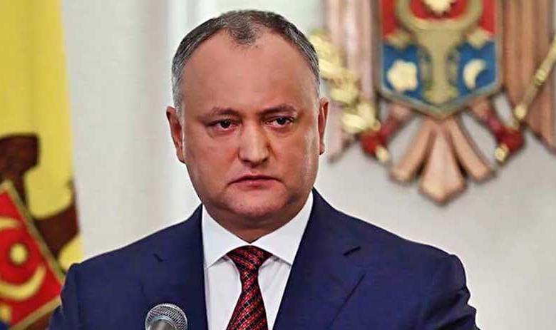 Президент Молдавии Игорь Додон