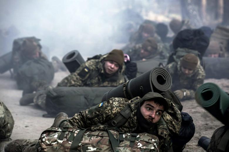 Военнослужащие вооруженных сил Украины